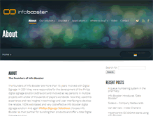 Tablet Screenshot of info-booster.com